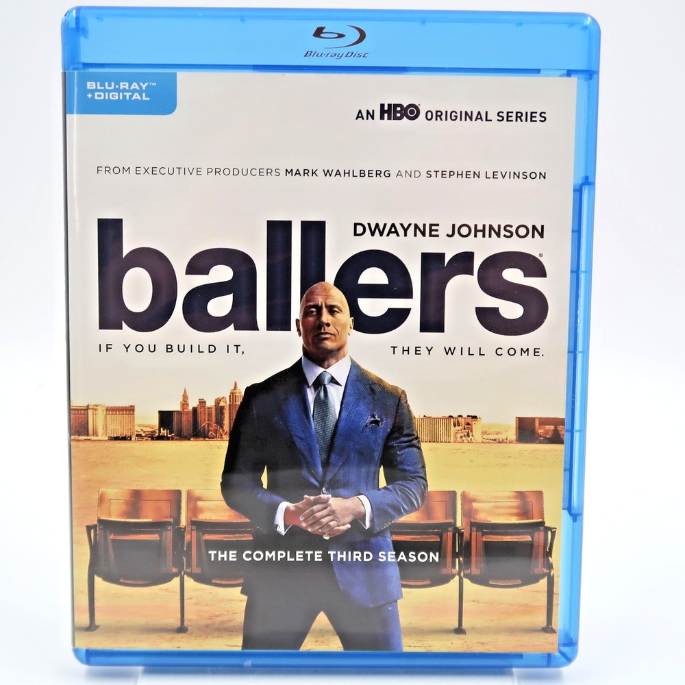 Ballers The Complete Third Season Blu-ray 2018 Dwayne Johnson HBO TV Series